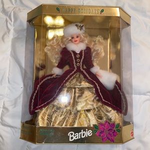 Christmas Barbie 1996 Happy Holidays Special